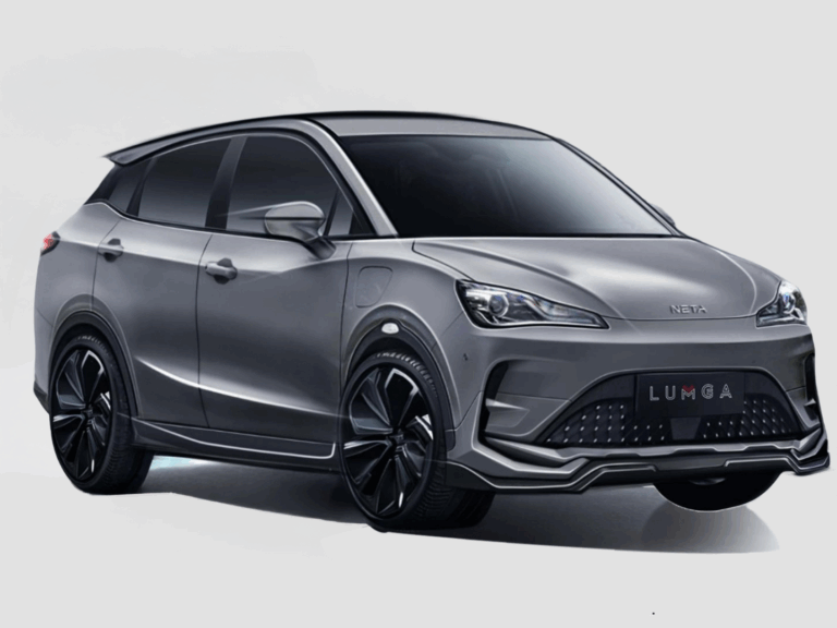 Sketch design of custom body kit for Neta V II by LUMGA.