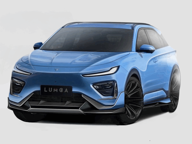 LUMGA custom sketch design of car skirt body kit for Neta-X electric SUV