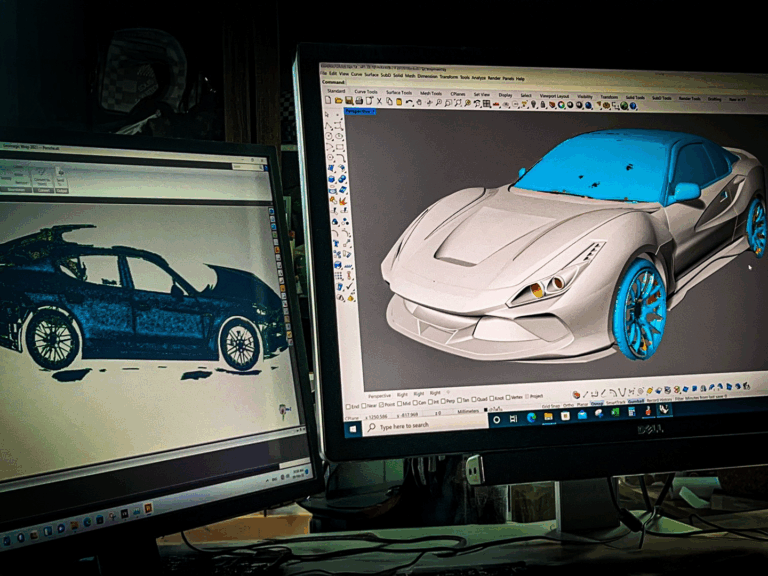 Digital workflow with 3D scan and CAD enhances automotive customization