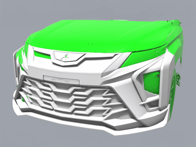 LUMGA uses digital 3D CAD to design aerodynamic car components.