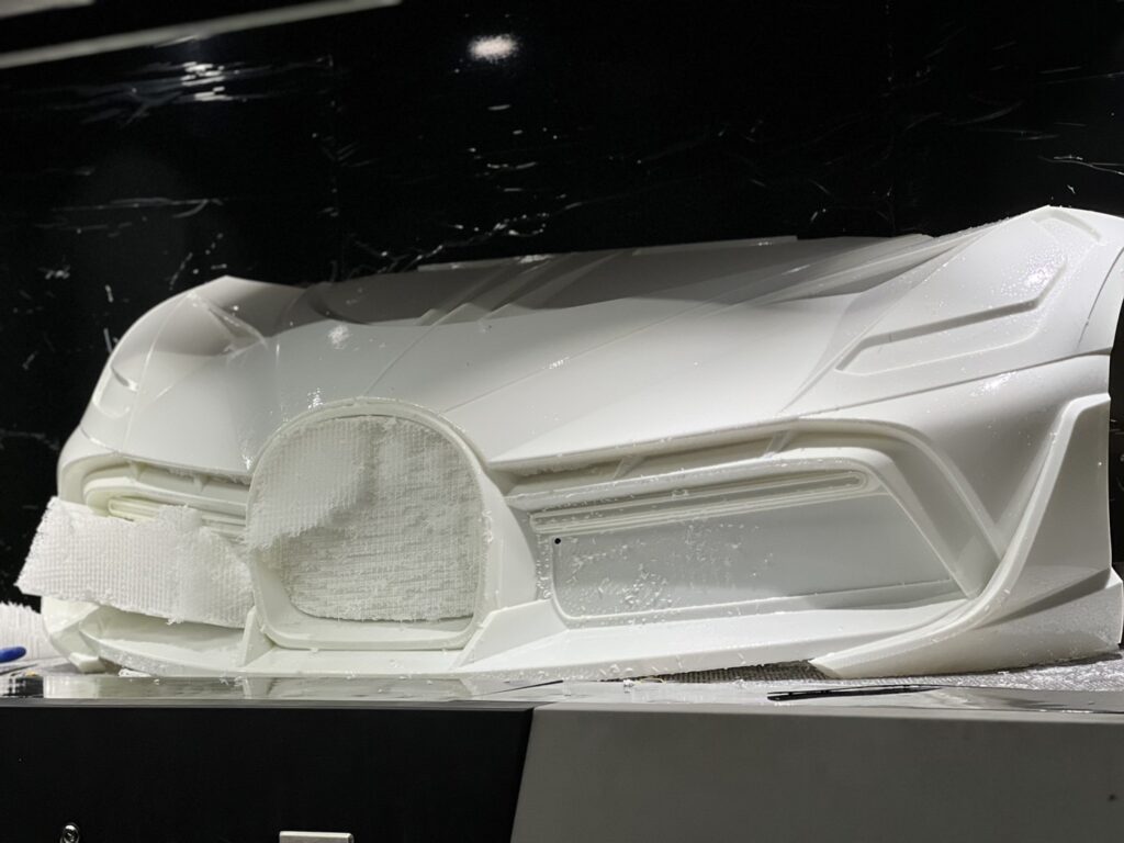High-precision Jetcar body prototype created with industrial 3D printing.