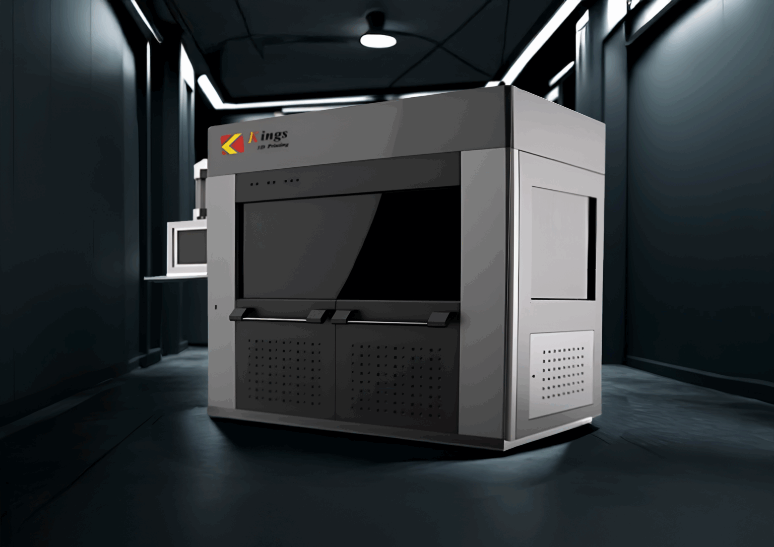 Thailand's largest industrial 3D printer by LUMGA, showcasing high-precision large-scale 3D printing technology for industrial and manufacturing applications.